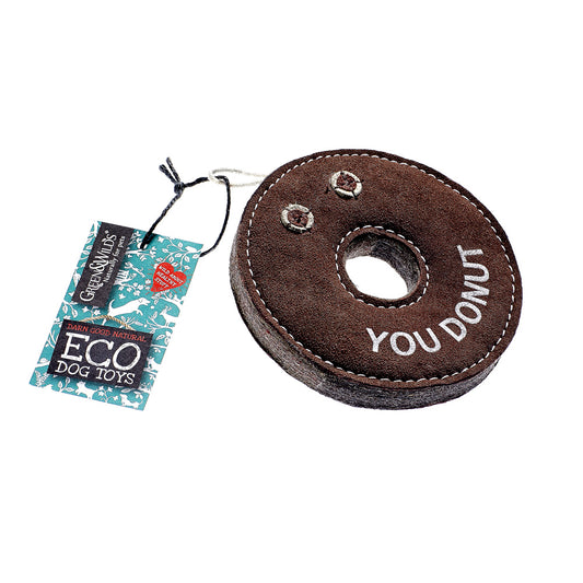 Derrick the Donut Eco Dog Toy