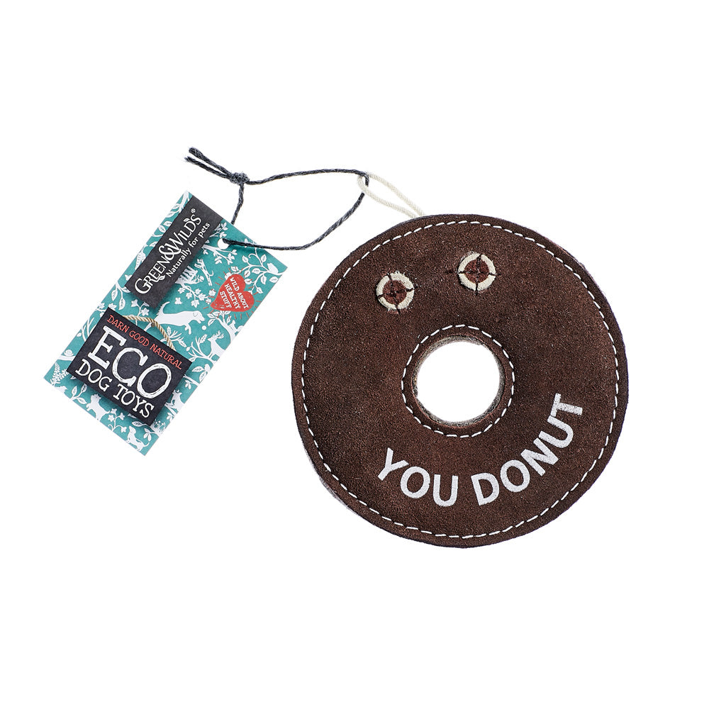 Derrick the Donut Eco Dog Toy - Doggy Baking Co by The Bottled Baking Co