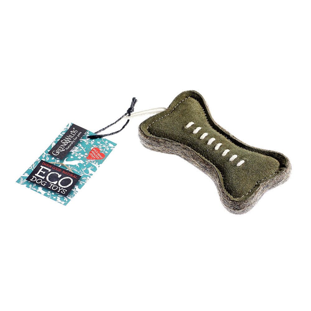 Pumpkin Seed & Banana Biscuit Mix & Green Bone Eco Toy Bundle - Doggy Baking Co by The Bottled Baking Co